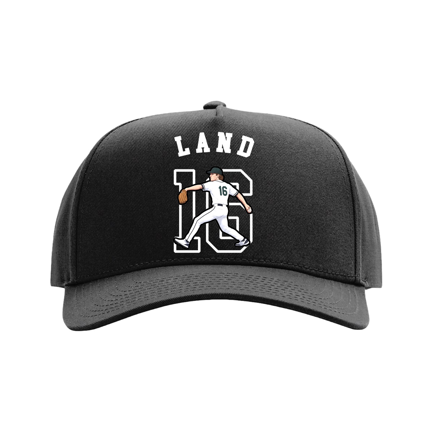 Full Fabric Five-Panel Champ Cap