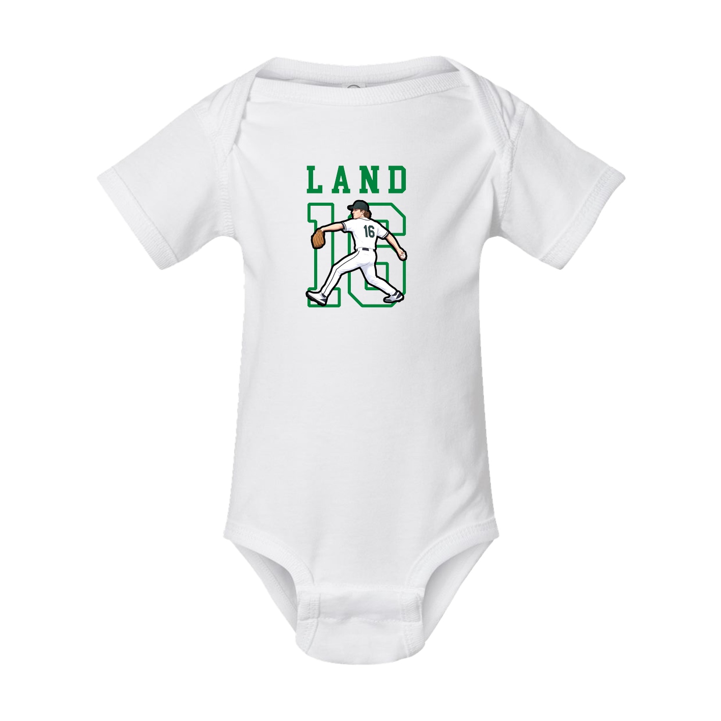 Baby Onesie — Shirsey in White