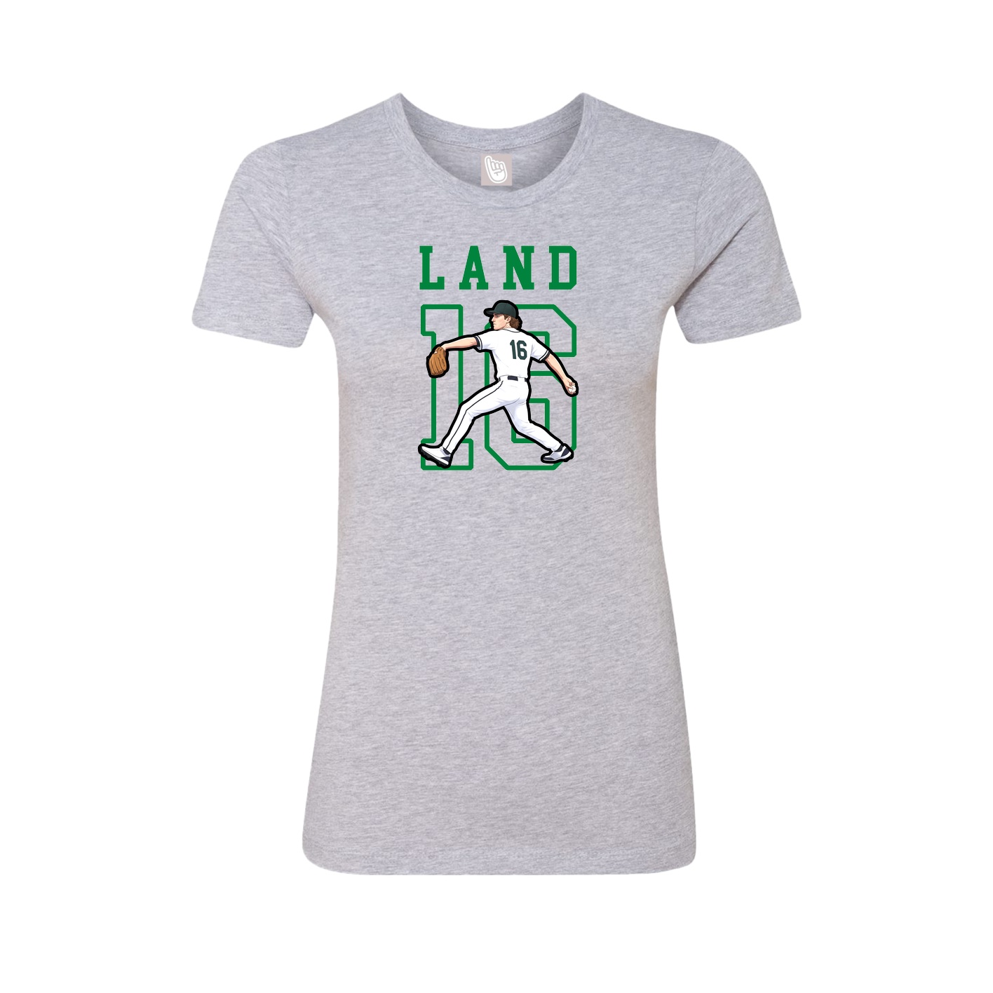 Fitted Women's Tee — Shirsey in Grey