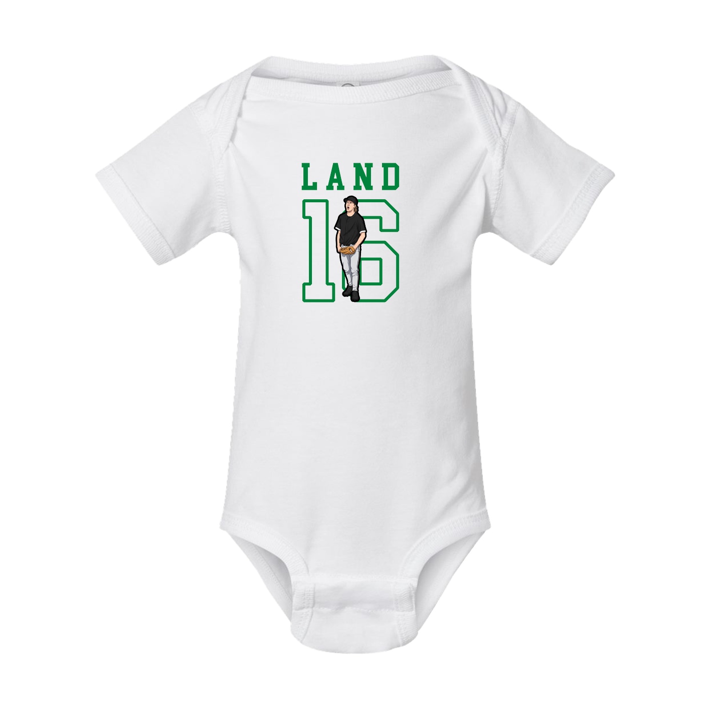 Baby Onesie — Shirsey in White