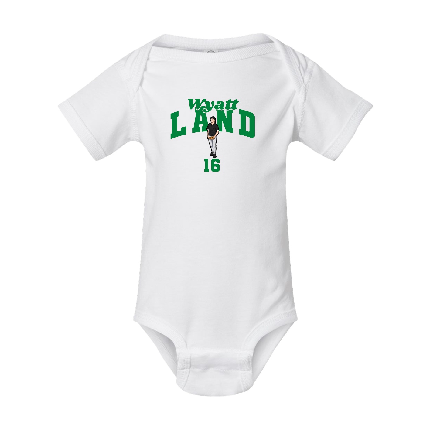 Baby Onesie — Signature Arch in White