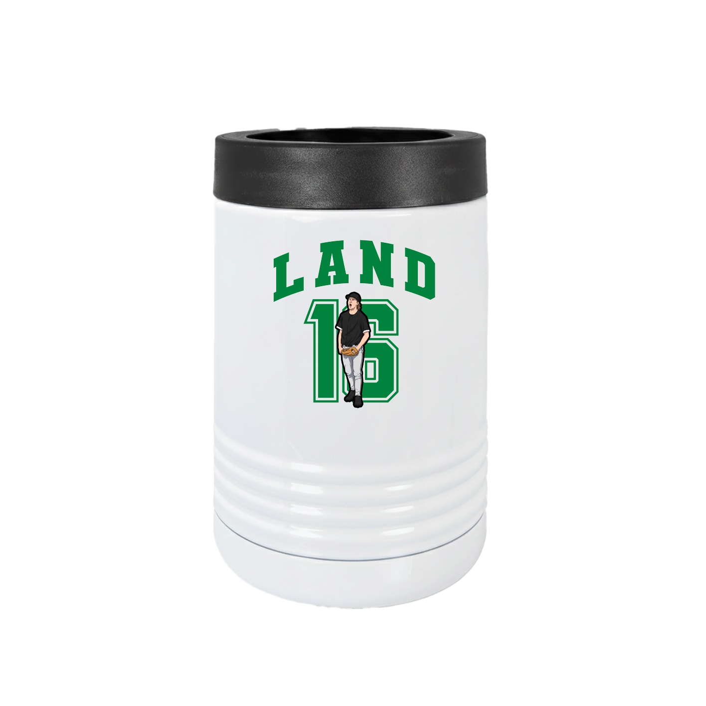 Beverage Holder — Number in White