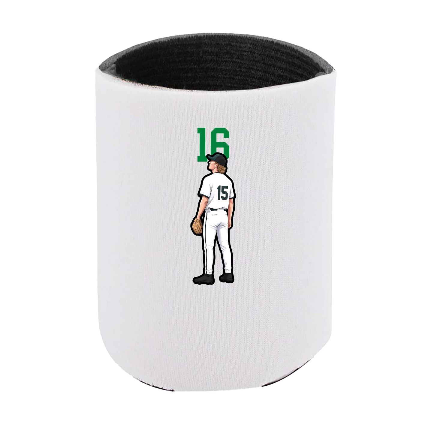 Can Holder — Number Top in White