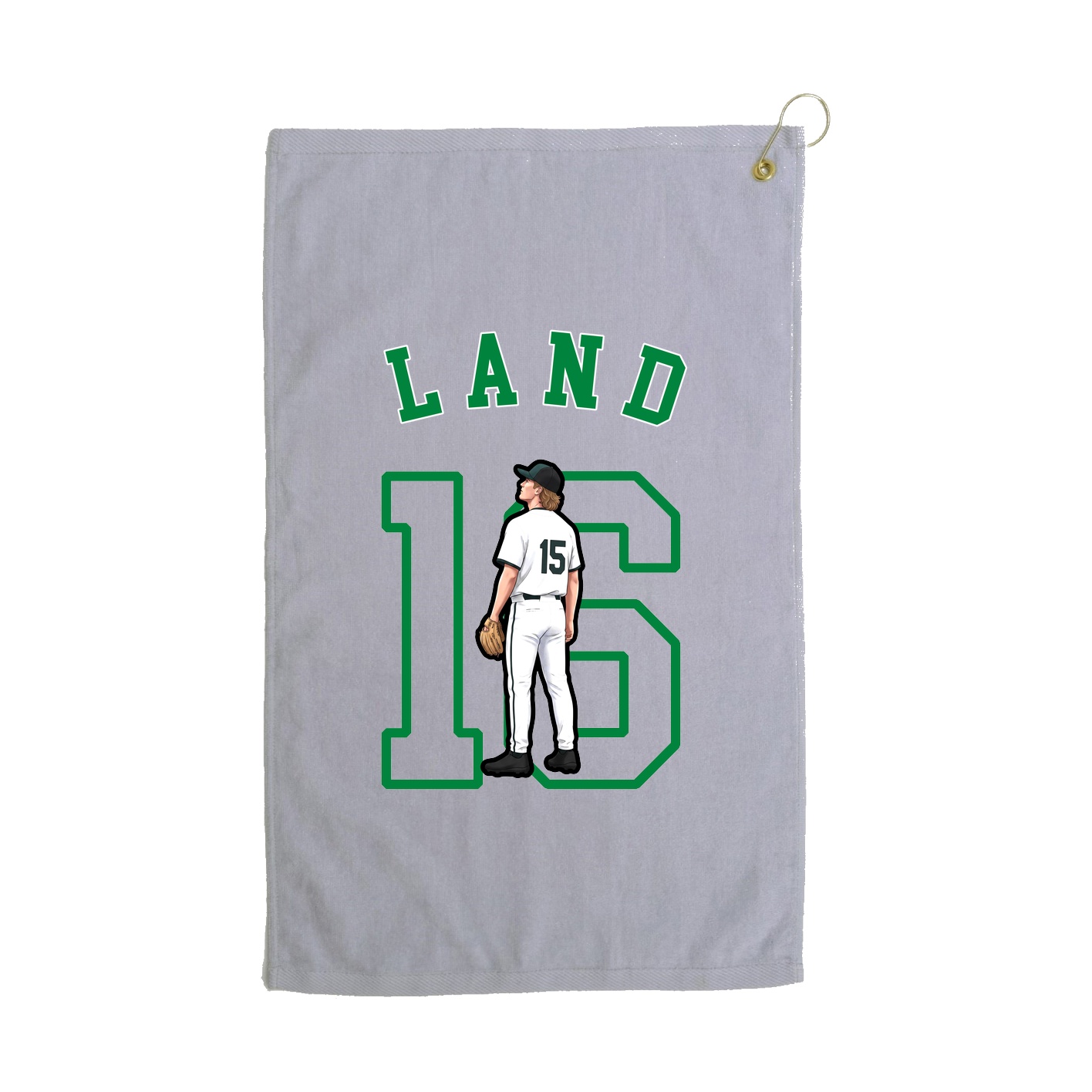 Golf Towel — Shirsey Arch in Grey