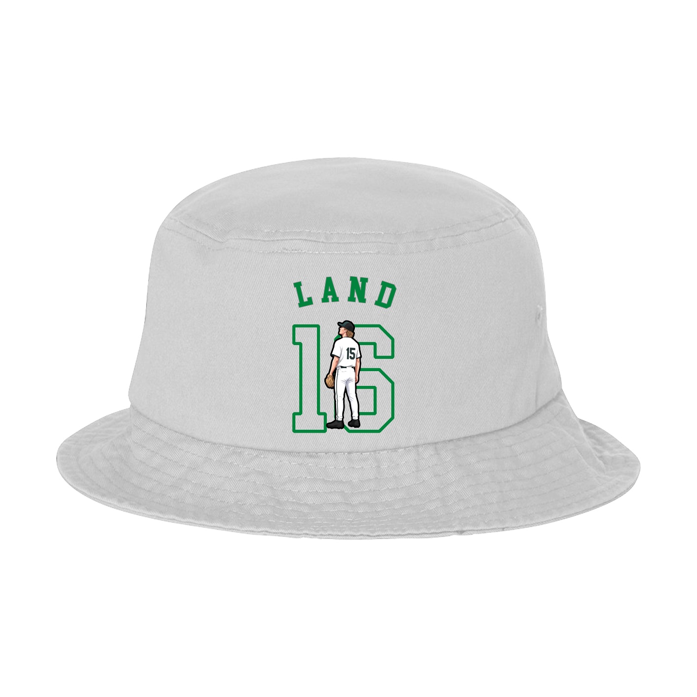 Bucket Cap — Shirsey Arch in White