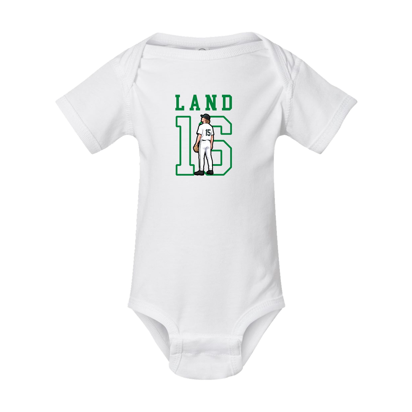 Baby Onesie — Shirsey in White