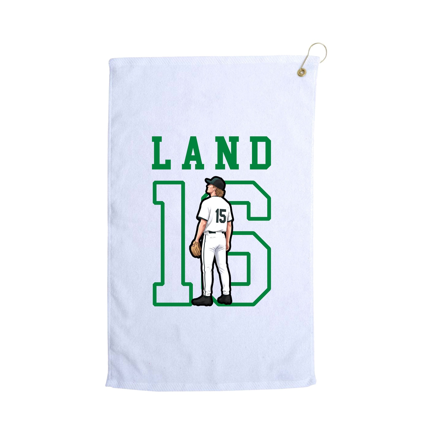 Golf Towel — Shirsey in White