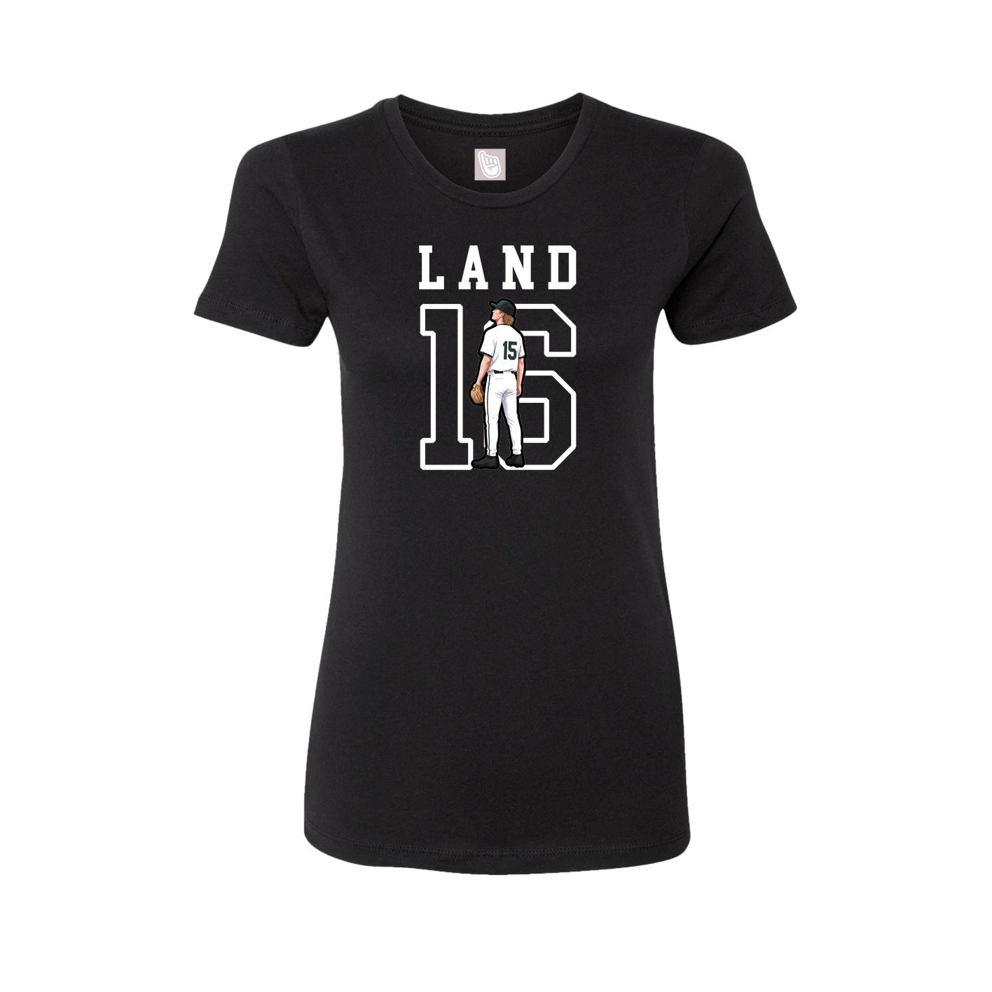 Fitted Women's Tee — Shirsey in Black