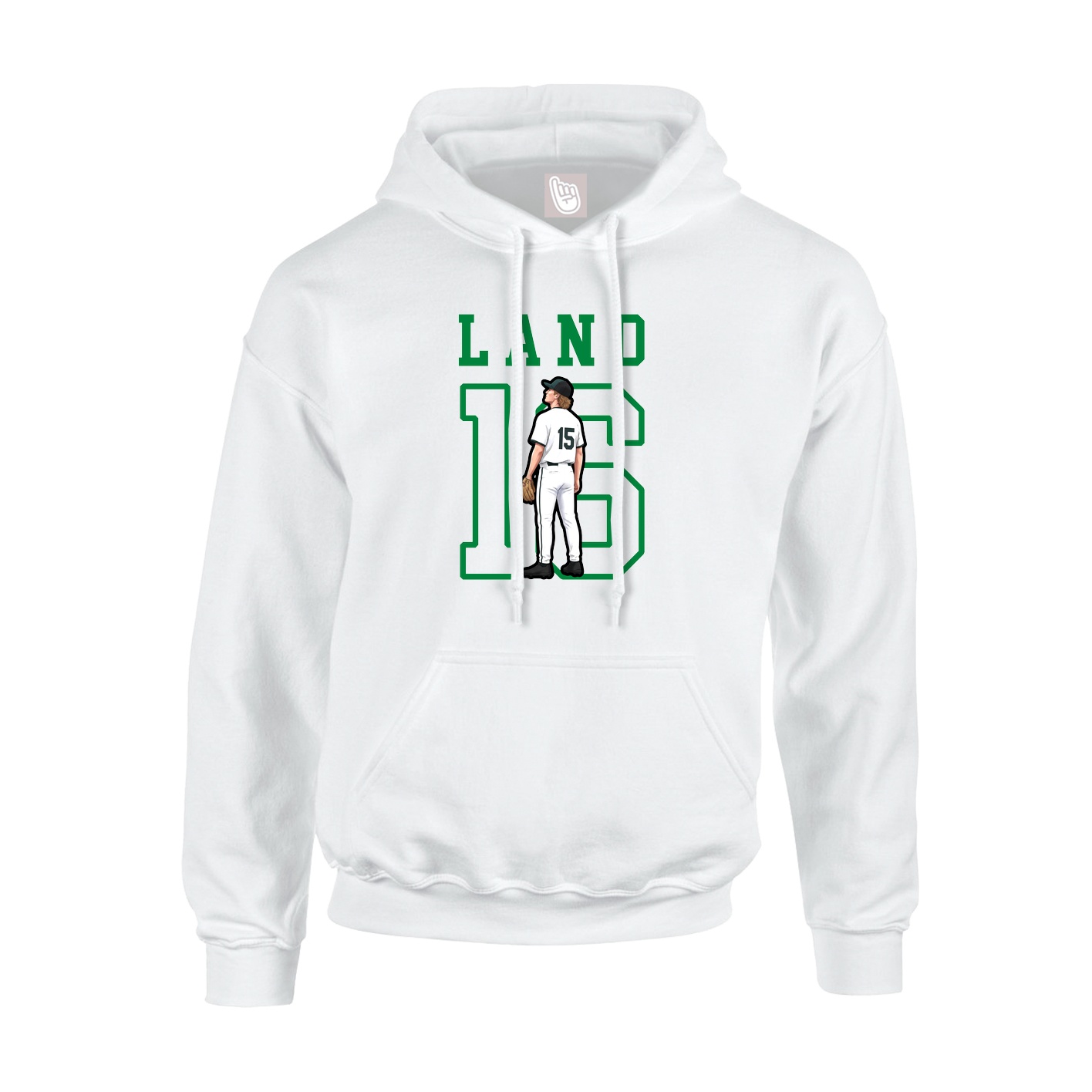 Youth Hoodie — Shirsey in White