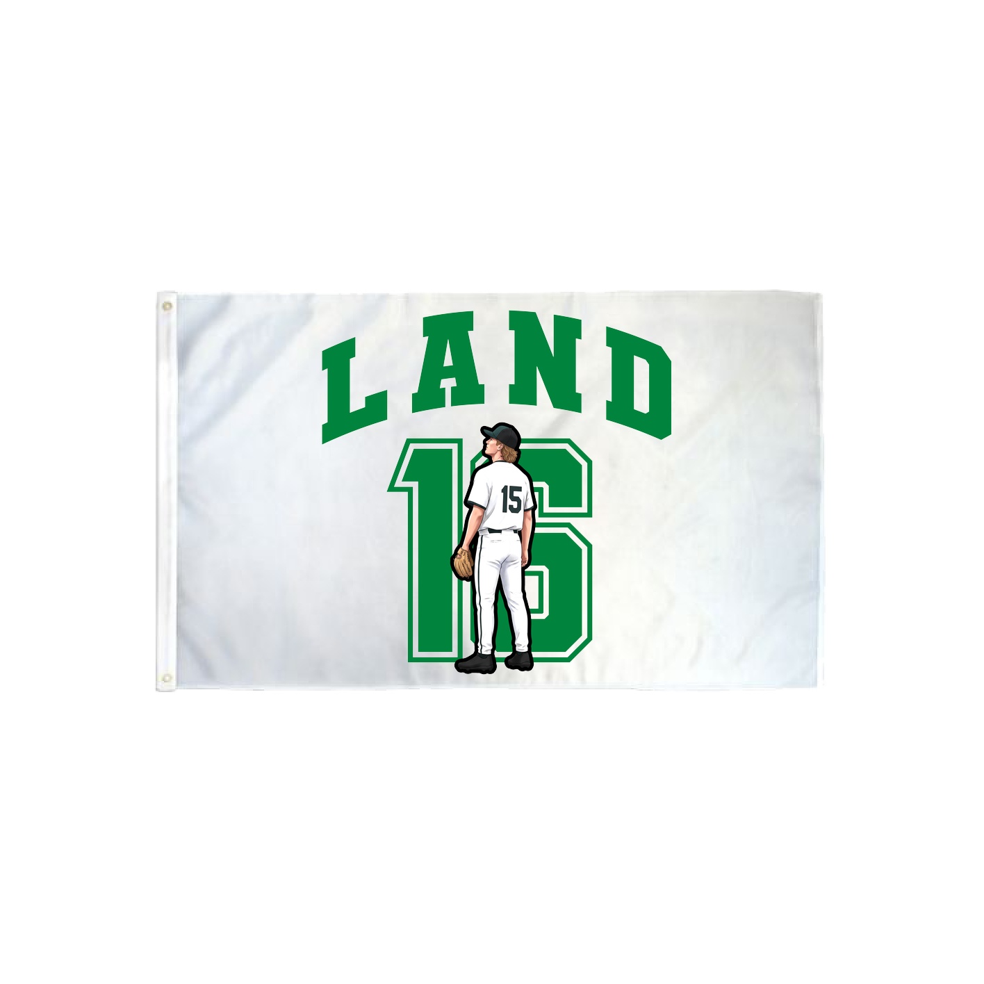 3x5 Flag — Number in Classic