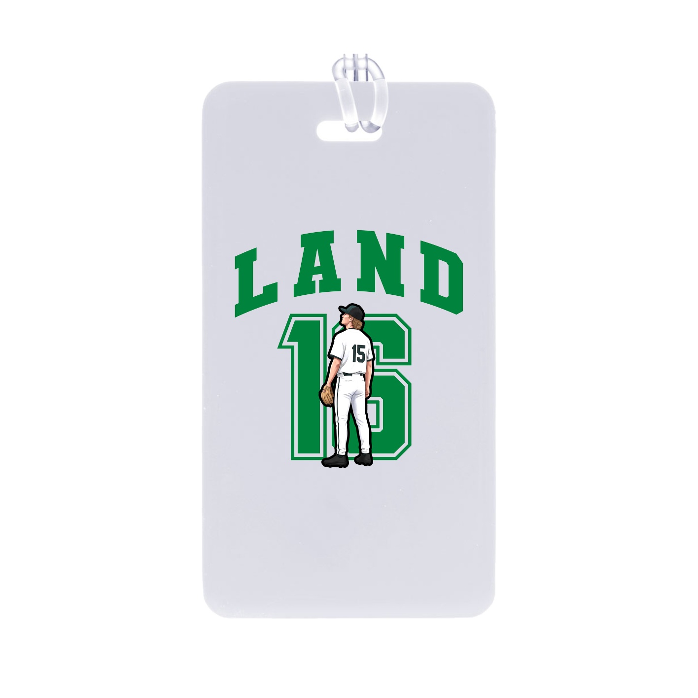 Bag Tag — Number in Classic