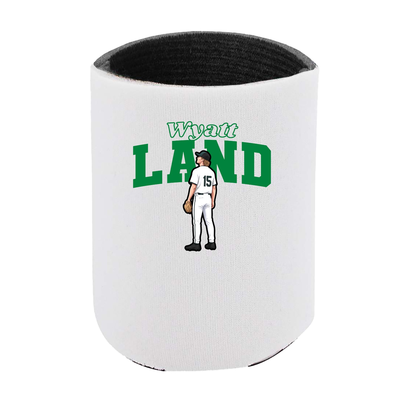 Can Holder — Name Arch in White