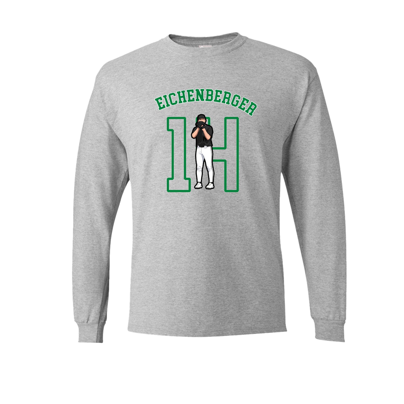 Long Sleeve Tee — Shirsey Arch in Grey
