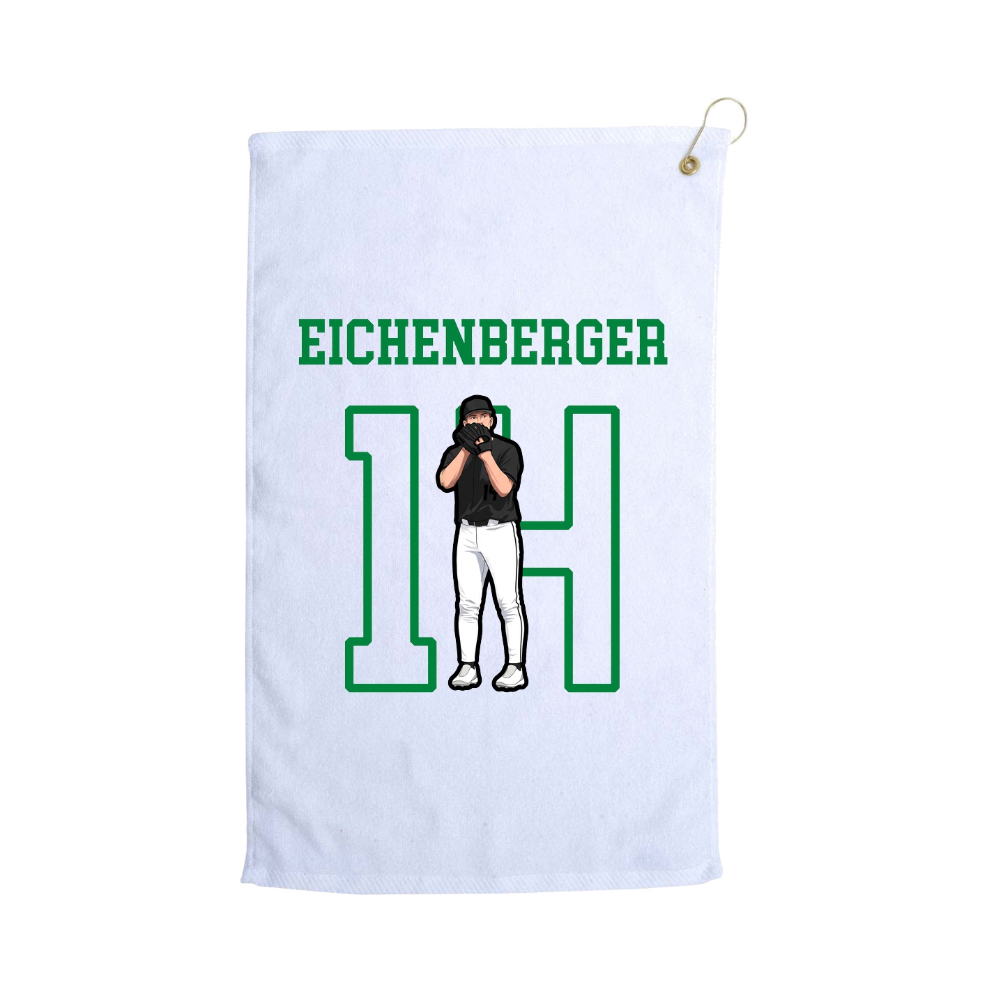 Golf Towel — Shirsey in White