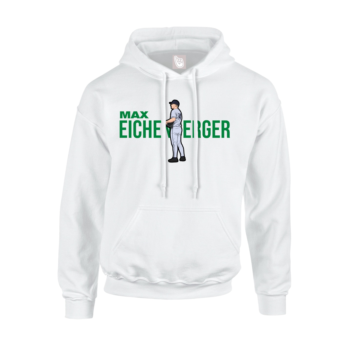 Hoodie — Player Name in White