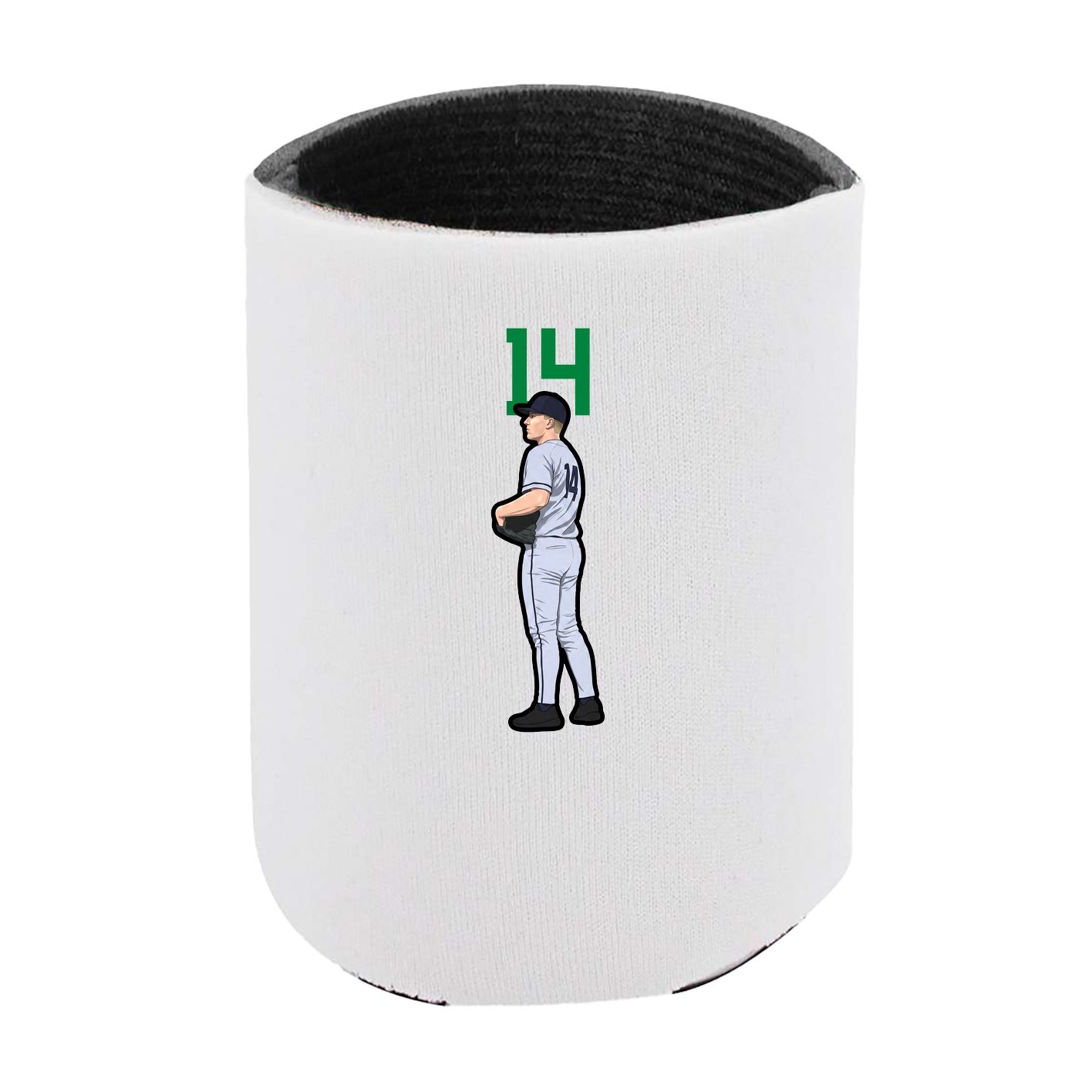 Can Holder — Number Top in White