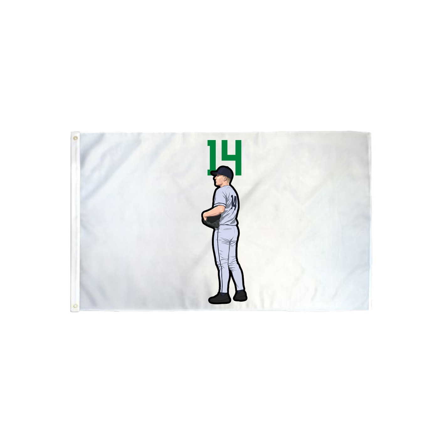 3x5 Flag — Number Top in Classic