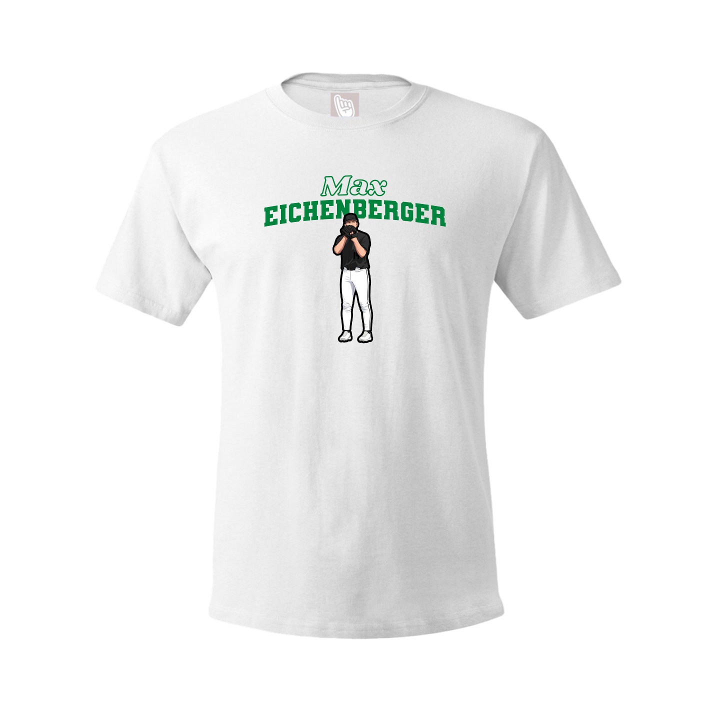 Tee — Name Arch in White