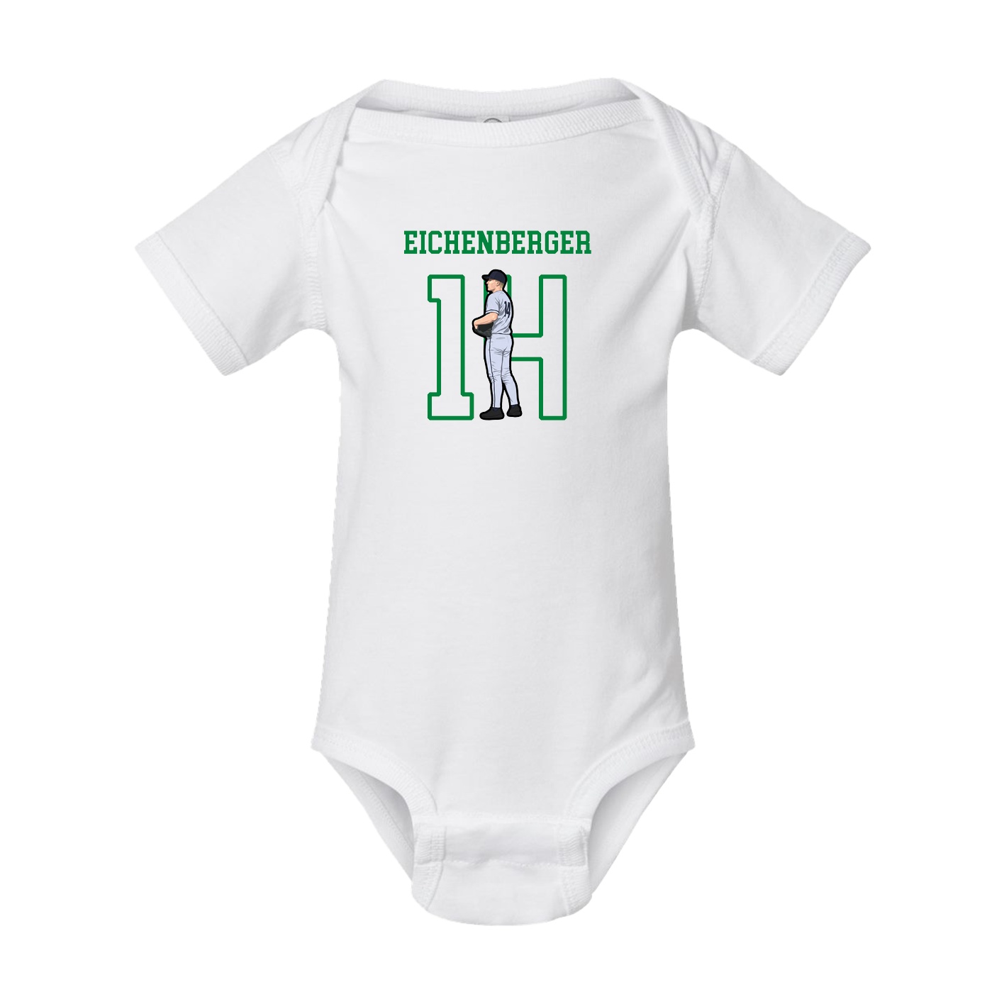 Baby Onesie — Shirsey in White