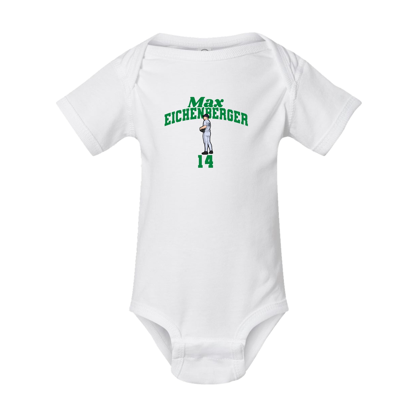 Baby Onesie — Signature Arch in White