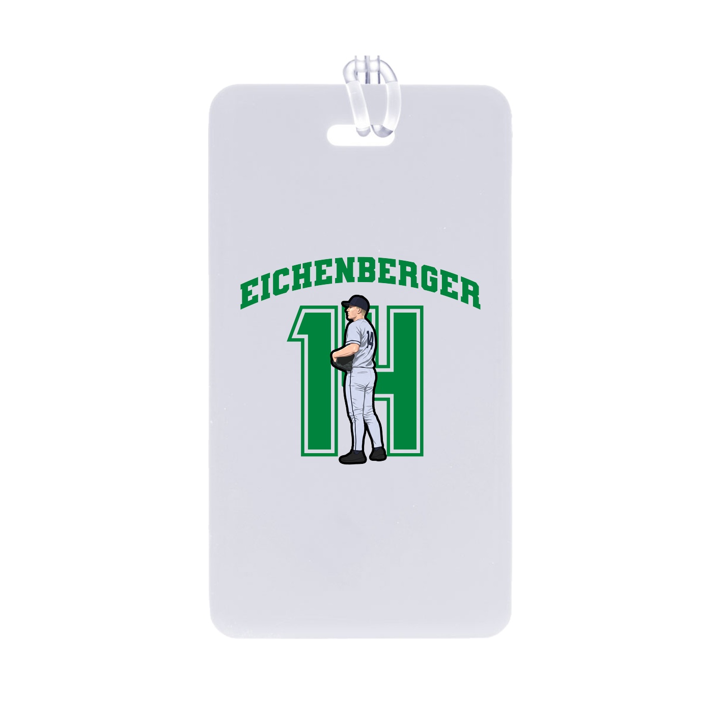 Bag Tag — Number in Classic
