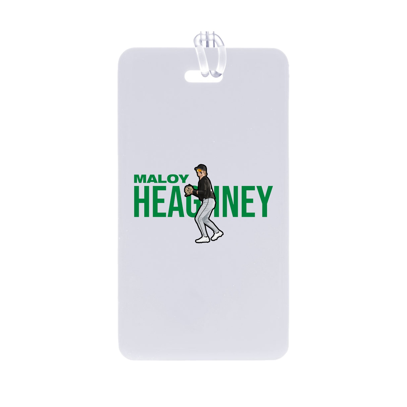 Bag Tag — Player Name in Classic