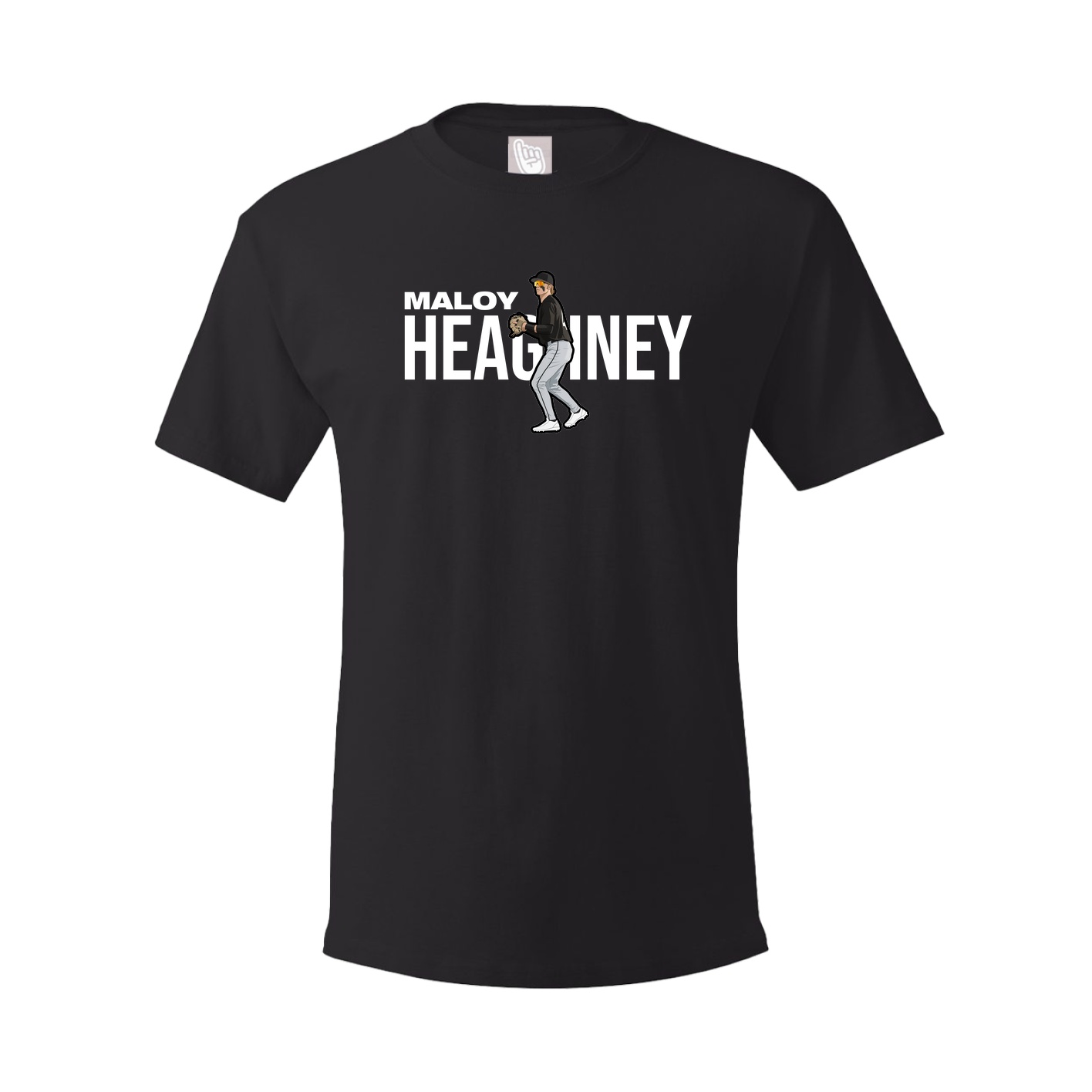 Youth Tee — Player Name in Black