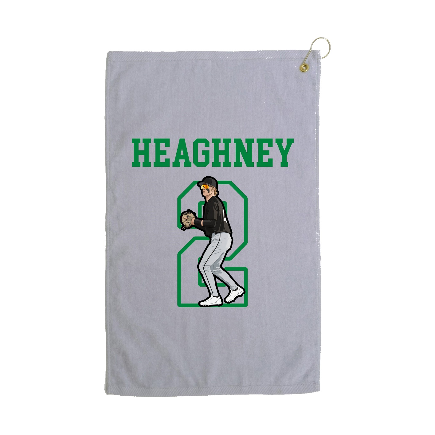 Golf Towel — Shirsey in Grey