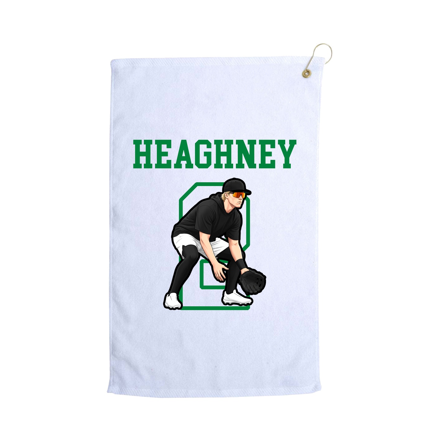 Golf Towel — Shirsey in White
