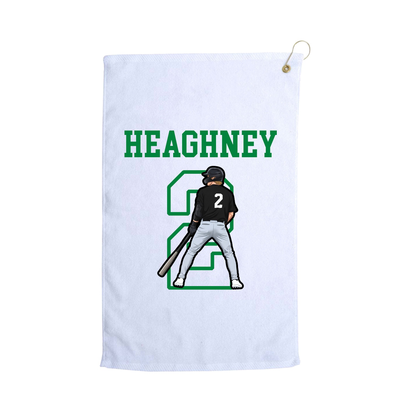 Golf Towel — Shirsey in White
