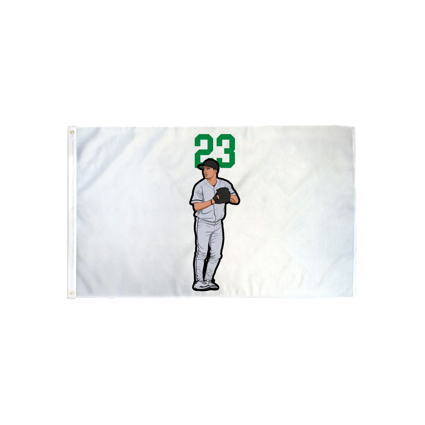 3x5 Flag — Number Top in Classic