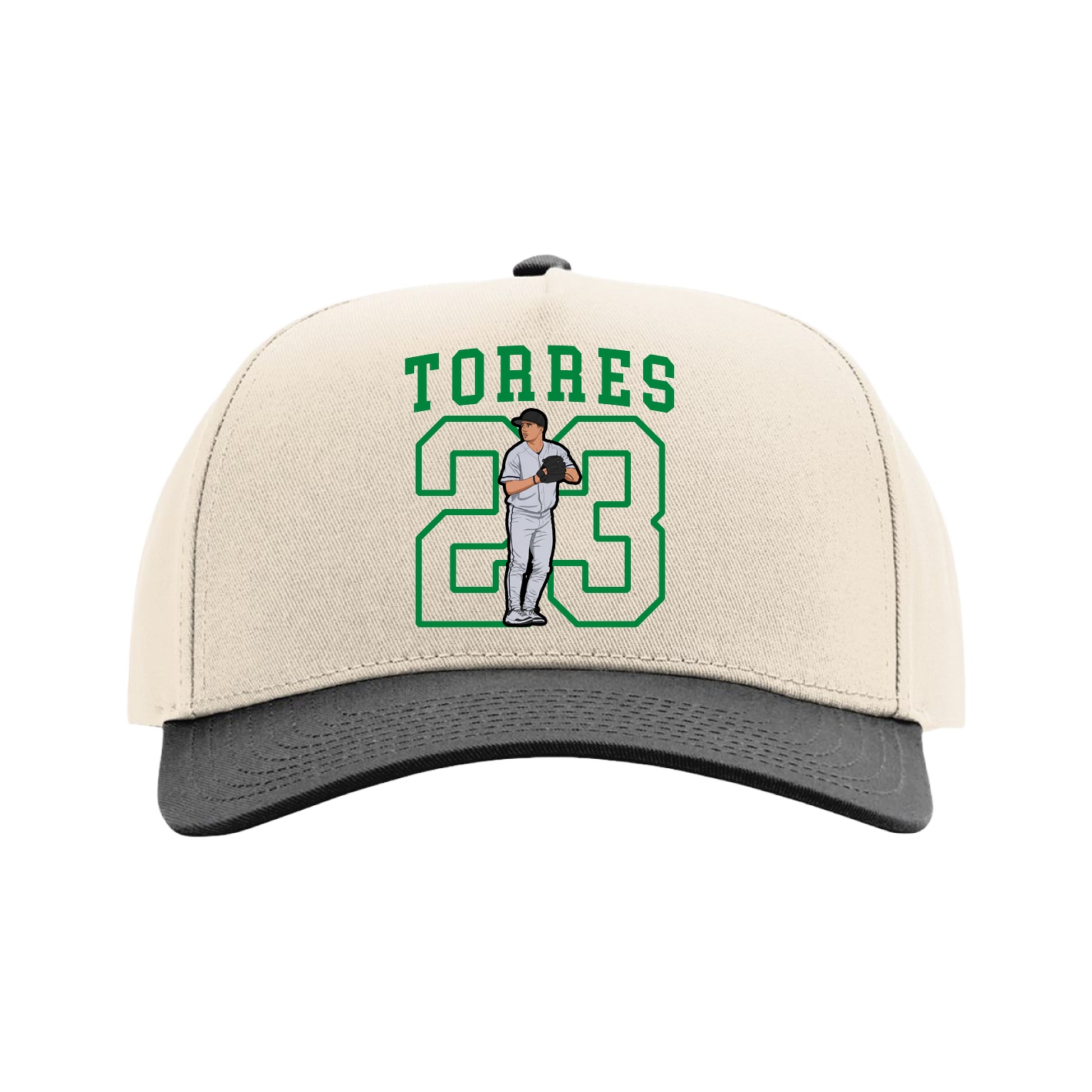 Full Fabric Five-Panel Champ Cap