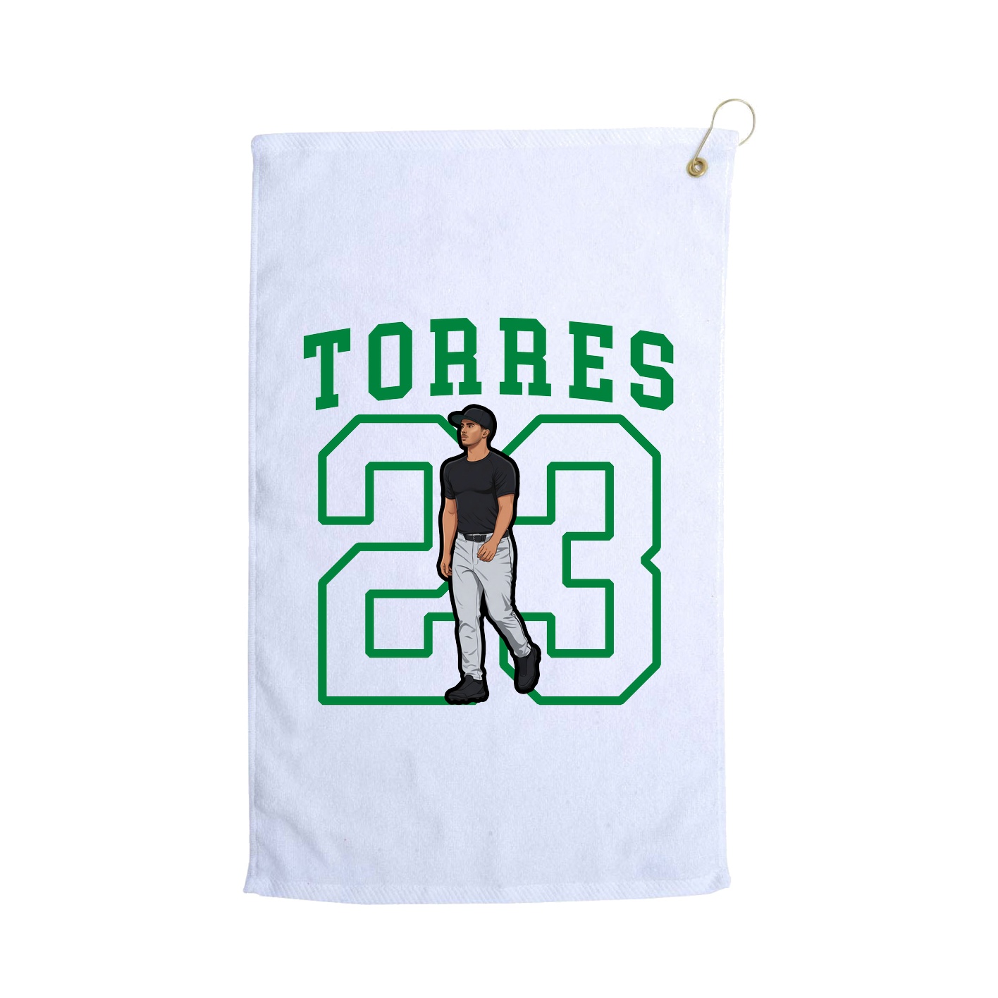 Golf Towel — Shirsey in White