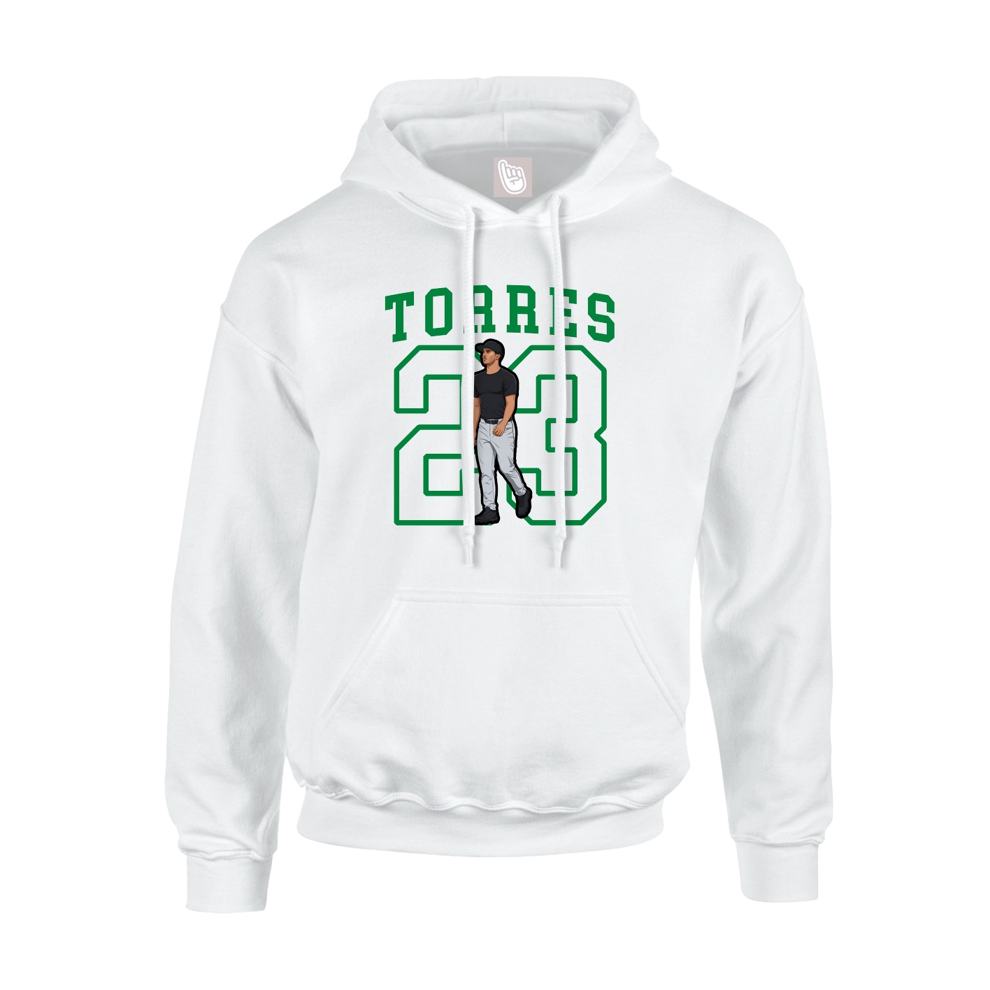 Youth Hoodie — Shirsey in White