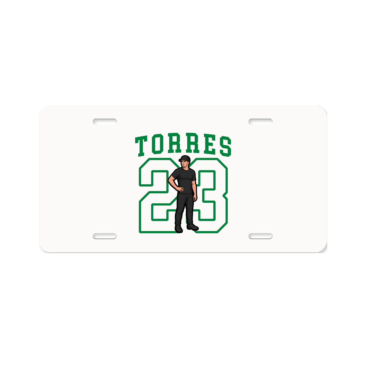 License Plate — Shirsey in Classic