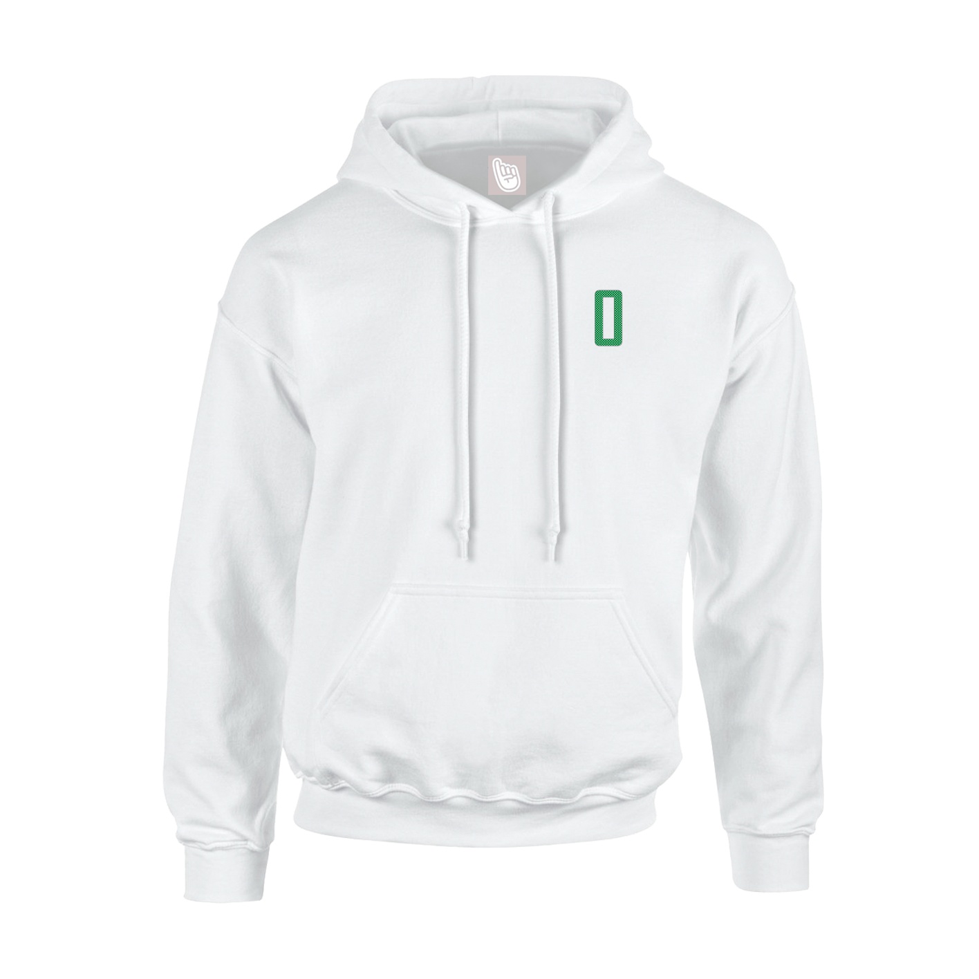 Youth Hoodie — Front Shirsy in White