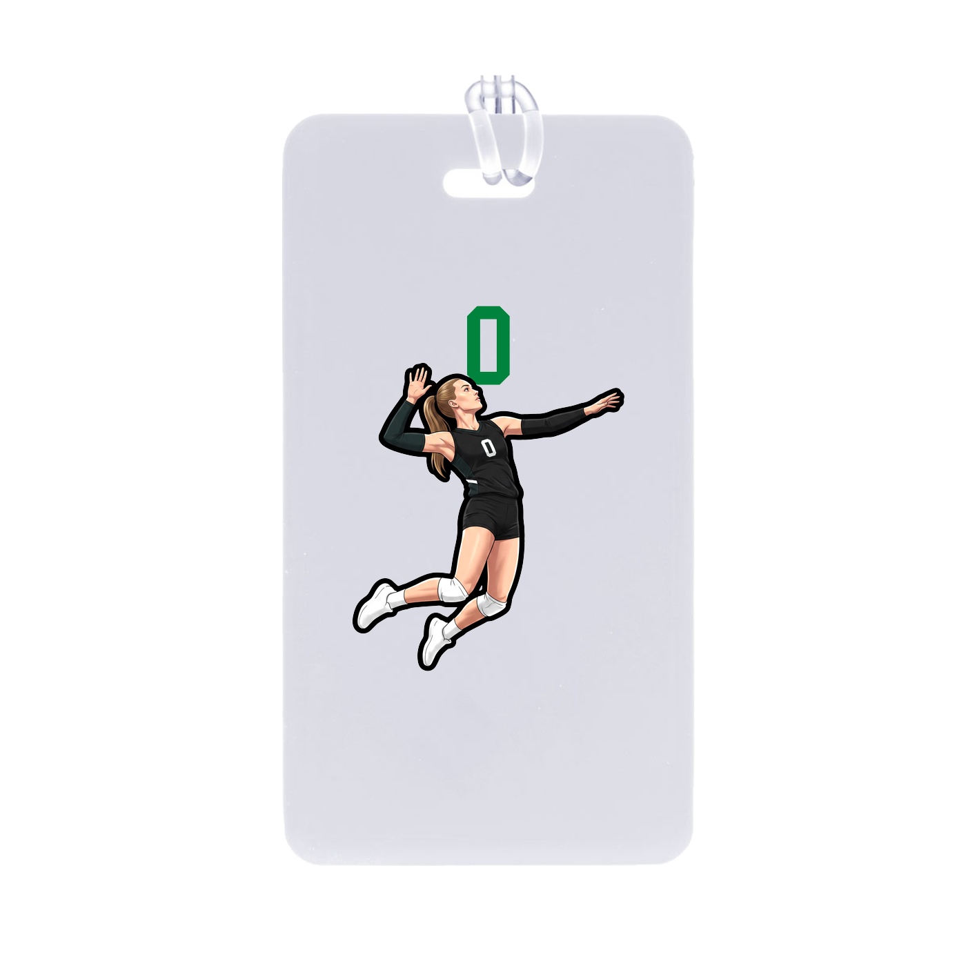 Bag Tag — Number Top in Classic