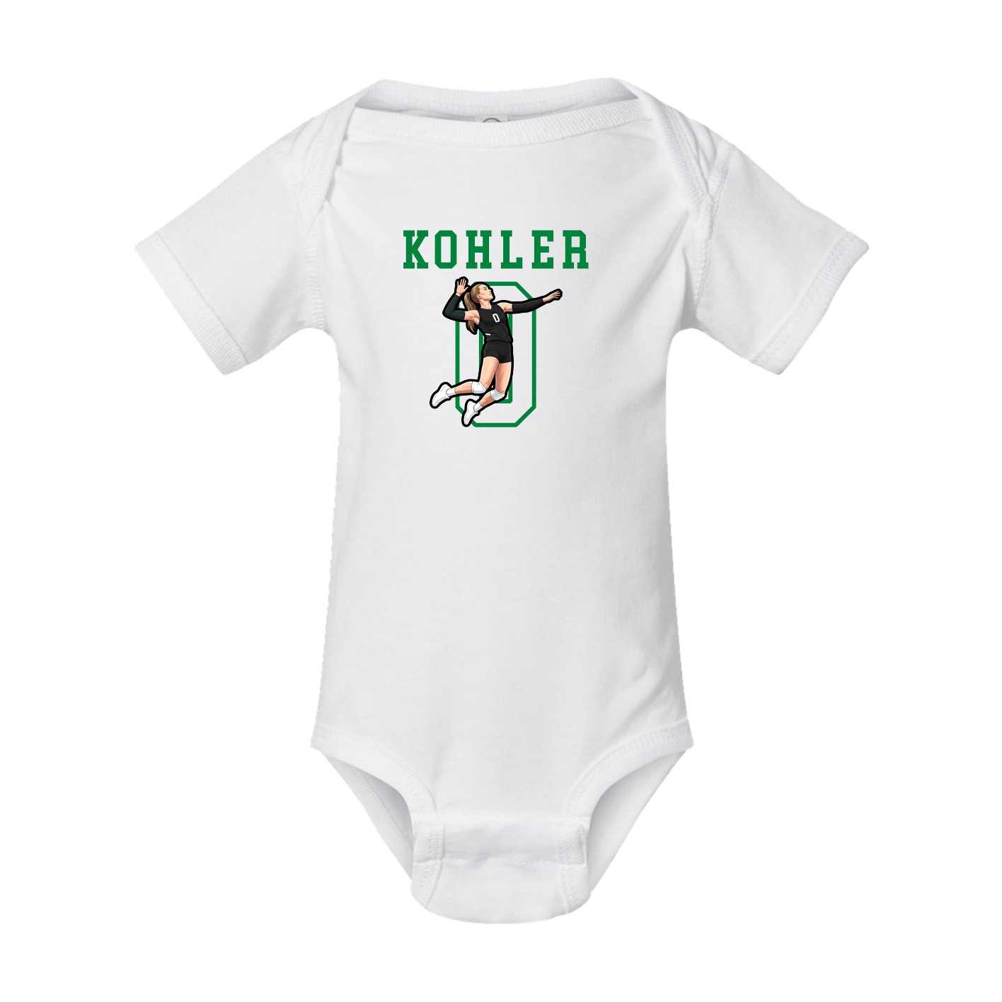 Baby Onesie — Shirsey in White