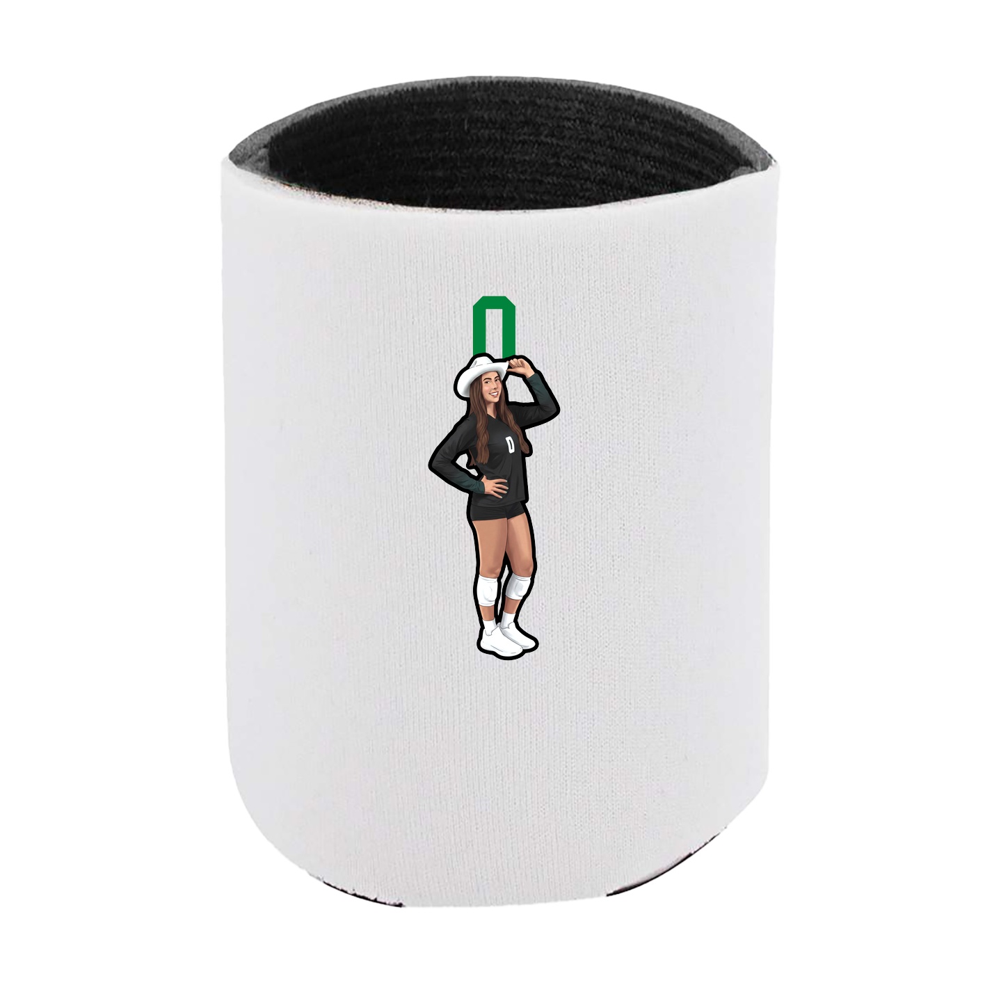 Can Holder — Number Top in White