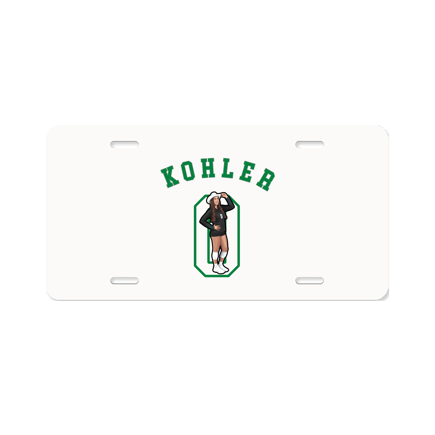 License Plate — Shirsey Arch in Classic