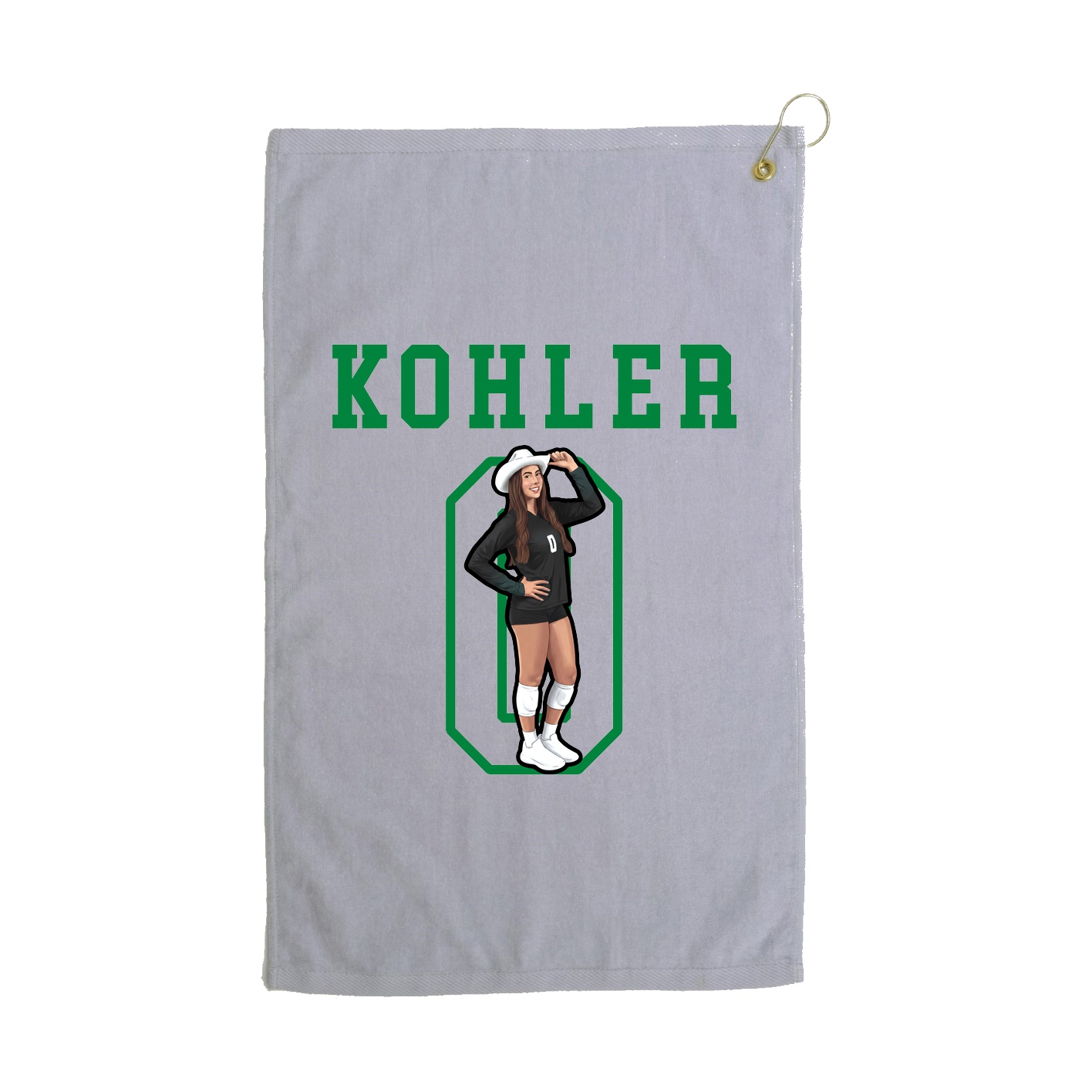 Golf Towel — Shirsey in Grey
