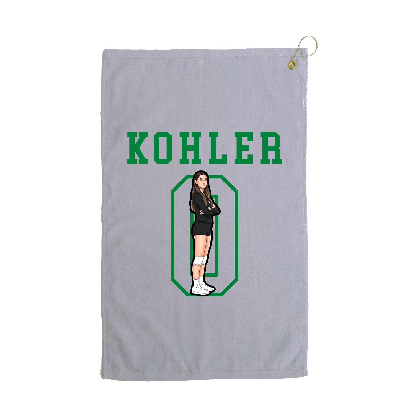 Golf Towel — Shirsey in Grey