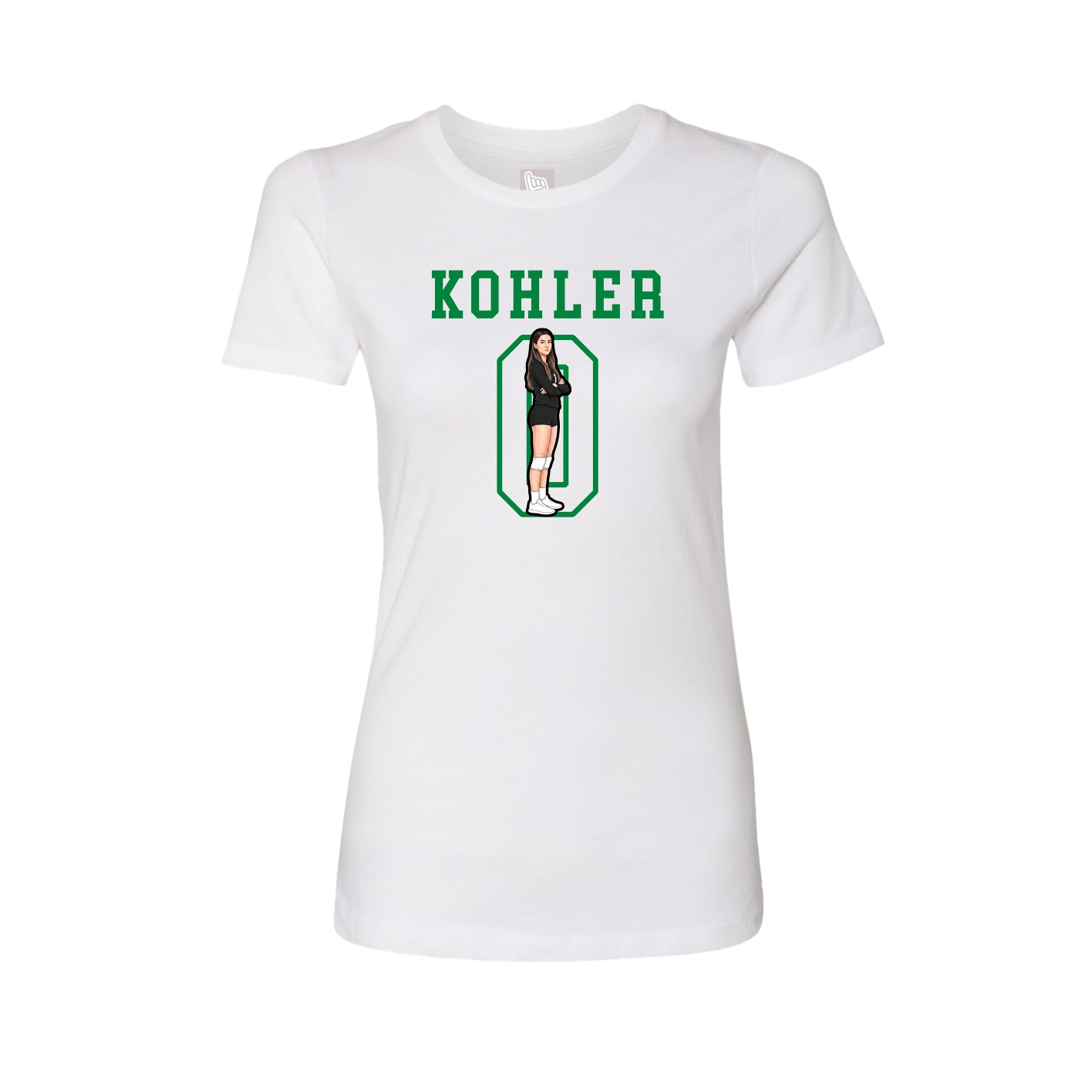 Fitted Women's Tee — Shirsey in White