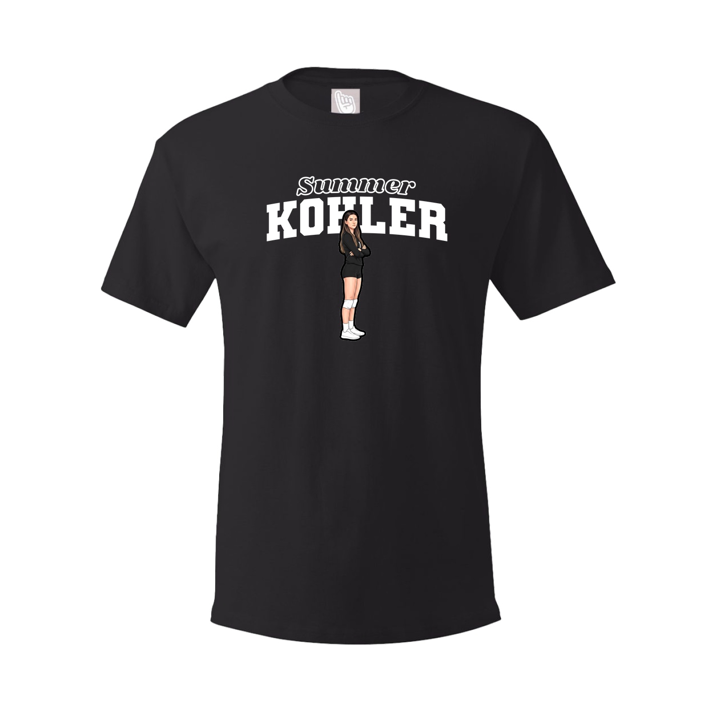 Tee — Name Arch in Black