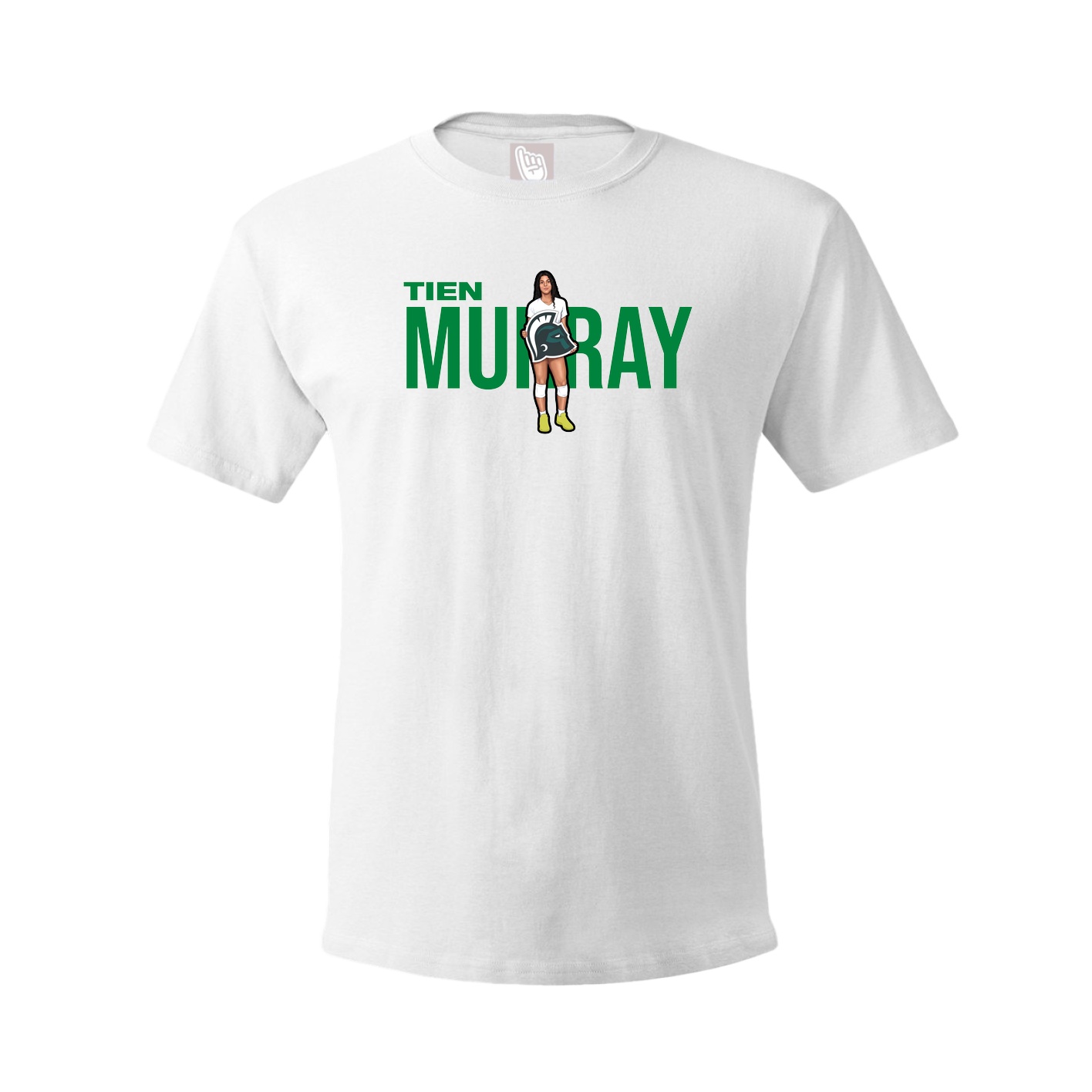 Tee — Player Name in White