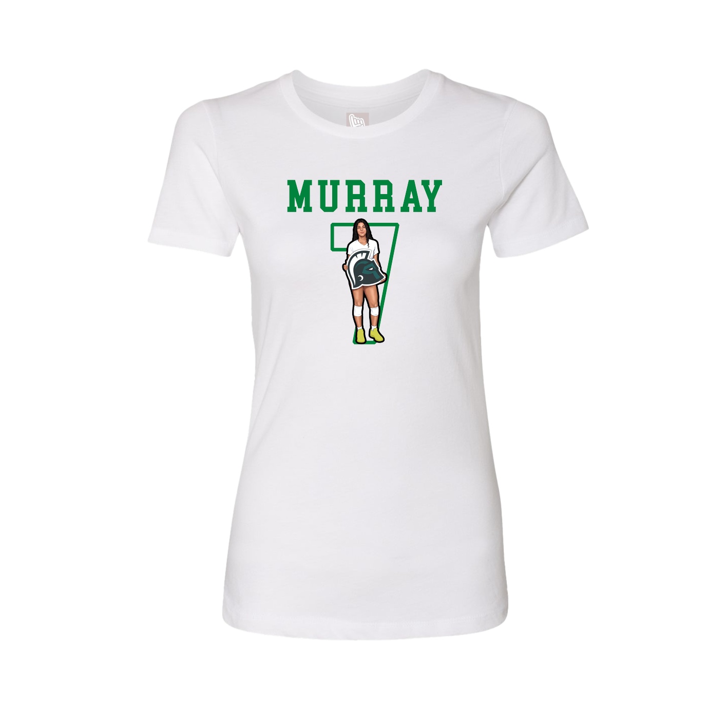 Fitted Women's Tee — Shirsey in White