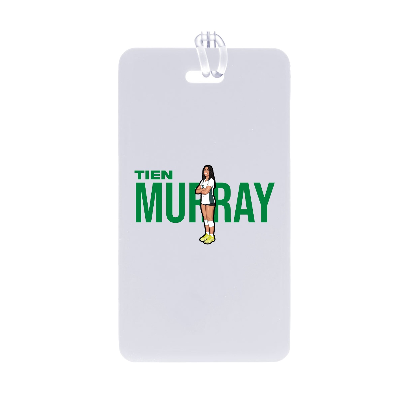 Bag Tag — Player Name in Classic