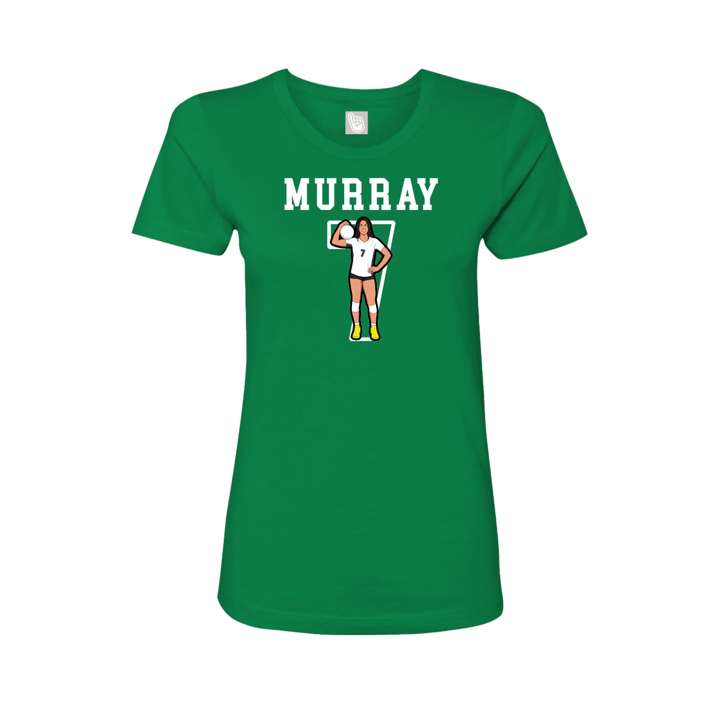 Fitted Women's Tee — Shirsey in Green