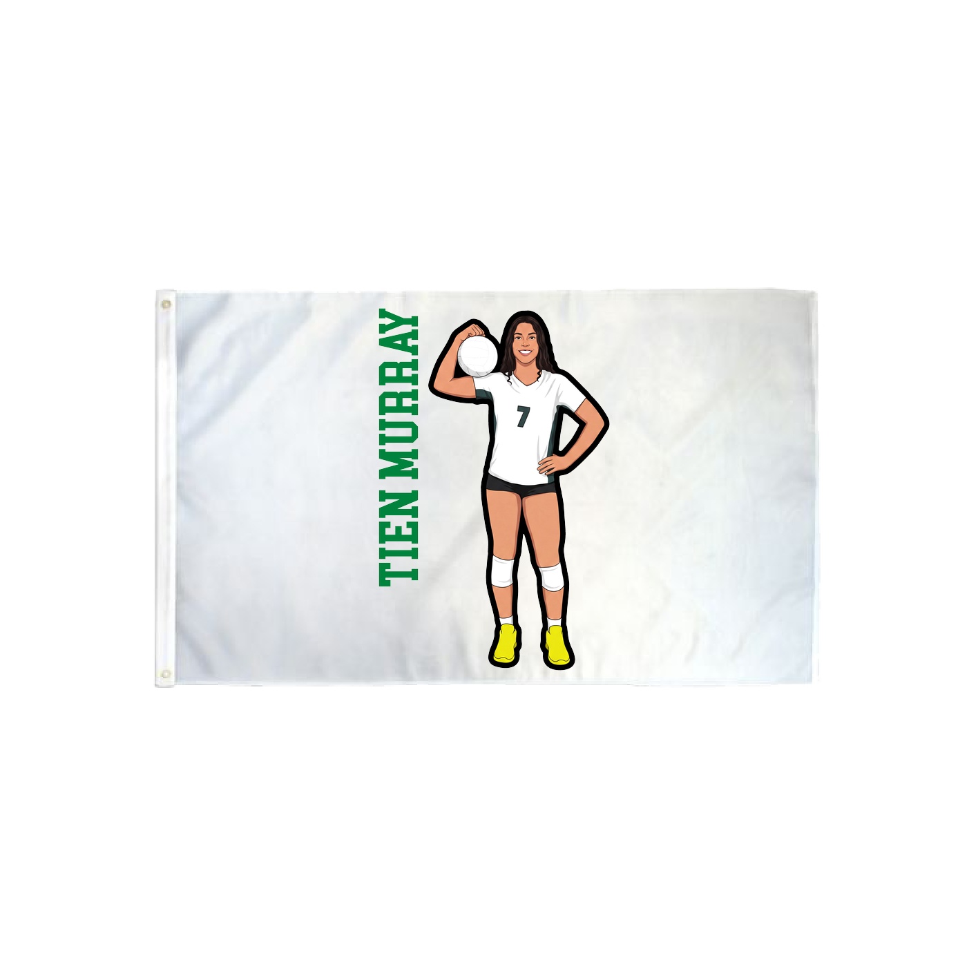 3x5 Flag — Name Vertical in Classic