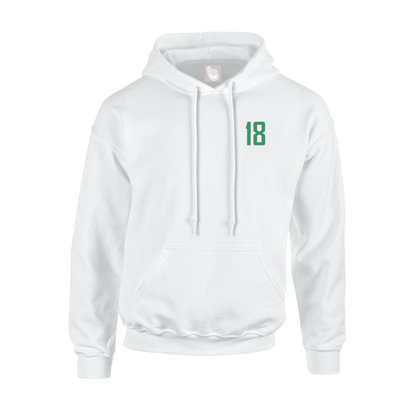 Hoodie — Front Shirsy in White